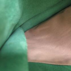 Pre Owned Hermes Green Courchevel Leather Vespa PM Bag