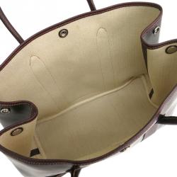 مملوكة مسبقًا Hermes Bi Color Amazonia/Leather Garden Party PM Bag