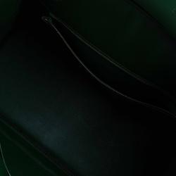 Hermes Green Epsom Leather Gold Hardware Birkin 40 Bag