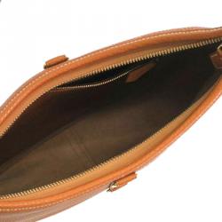 Pre Owned Hermes Brown Togo Leather Trim 31 Shoulder Bag