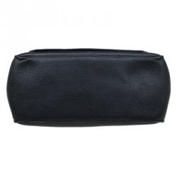 Pre Owned Hermes Black Taurillon Clemence Leather Jypsiere 34 Bag
