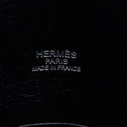 Pre Owned Hermes Black Taurillon Clemence Leather Jypsiere 34 Bag