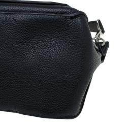 Pre Owned Hermes Black Taurillon Clemence Leather Jypsiere 34 Bag