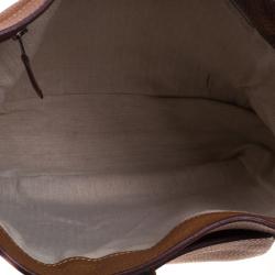 Pre Owned Hermes Cognac Clemence Leather Marwari PM Bag