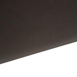 Pre Owned Hermes Cacao Epsom Leather Long Twill Wallet