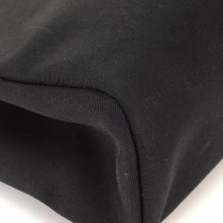 Pre Owned Hermes Bi Color Canvas/Leather 2-in-1 Herbag PM Bag