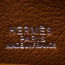 Hermes Brown Togo Leather Kabana Tote