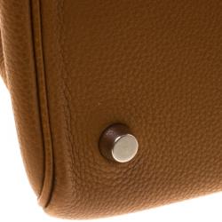 Hermes Brown Togo Leather Kabana Tote