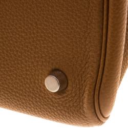 Hermes Brown Togo Leather Kabana Tote