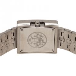 Hermes Creme Stainless Steel BE1.210 Women's Wristwatch 25MM