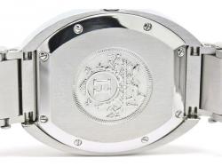 Pre Owned Hermes Black Stainless Steel Espace Women's Wristwatch 31MM