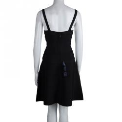 Herve Leger Black Bandage Faith Dress M