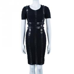 Pre Owned فستان هيرفي ليجي أنجلي ربنغ S