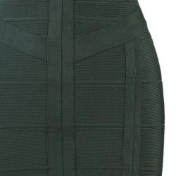 Herve Leger Shadow Cap Sleeve Bandage Dress S