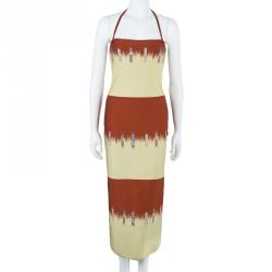 Herve Leger Vintage Aztec Print Midi Dress L