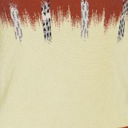Herve Leger Vintage Aztec Print Midi Dress L
