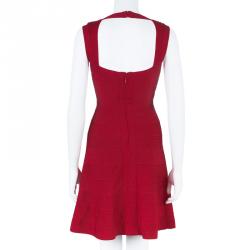 Pre Owned فستان هيرفي ليجي برونا واسع S