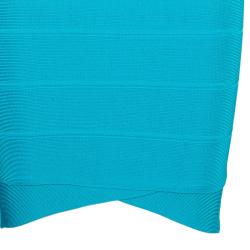 مملوكة مسبقًا فستان هيرفي ليجي سيلا باندج أزرق XS