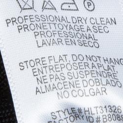 Pre Owned Herve Leger Black Zip Bandage Skirt M