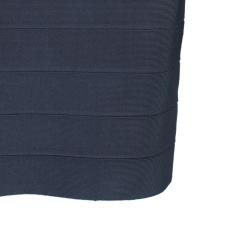 Pre Owned فستان هيرفي ليجي أربطة بحمالات للعنق M