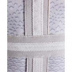 Pre Owned فستان هيرفي ليجي بلا أكمام بانديدج أبيض XS