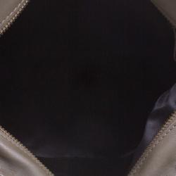 Pre Owned حقيبة ماسنجر هاوس اوف هارلو 1960 ديفون مرصعة جلد خضراء فاتيغو