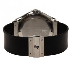 Hublot Black Stainless Steel MDM Power Reserve Women's Wristwatch 38MM