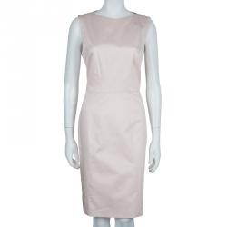 Pre Owned Hugo Hugo Boss Blush Pink Sleeveless Shift Dress M