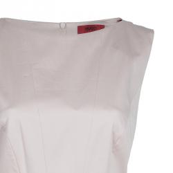 Pre Owned Hugo Hugo Boss Blush Pink Sleeveless Shift Dress M