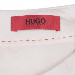 Pre Owned Hugo Hugo Boss Blush Pink Sleeveless Shift Dress M