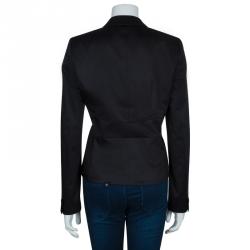 Hugo by Hugo Boss Black Satin Athia Blazer M