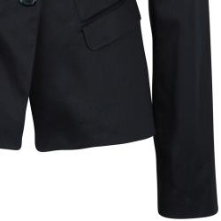 Hugo by Hugo Boss Black Satin Athia Blazer M