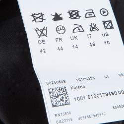 Pre Owned Hugo by Hugo Boss Black Koletta Short Sleeve Dress L