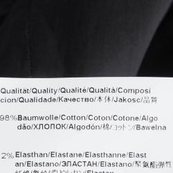 Pre Owned Hugo By Hugo Boss Black Cotton Afrone Blazer M