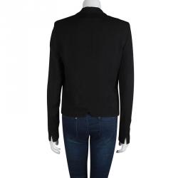 Pre Owned Hugo By Hugo Boss Black Ashila Blazer S
