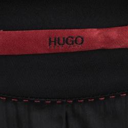 Pre Owned Hugo By Hugo Boss Black Ashila Blazer S