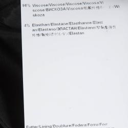 Pre Owned Hugo By Hugo Boss Black Ashila Blazer S