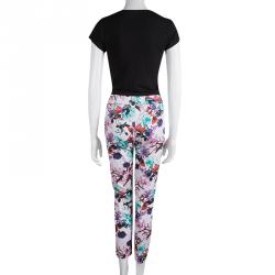 Hugo By Hugo Boss Multicolor Floral Printed Hisusa Pants M