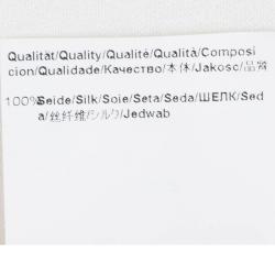 Pre Owned Hugo By Hugo Boss Cream Silk Long Sleeve Chuna Blouse M