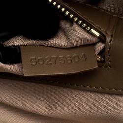 Hugo Boss Brown Leather Romy Top Handle Bag