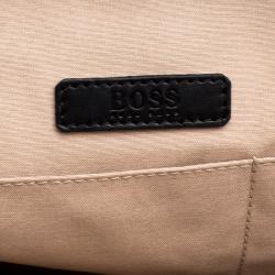Hugo Boss Brown Leather Romy Top Handle Bag