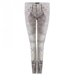 Isabel Marant Off White Printed Low Rise Skinny Viktor Jeans M