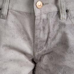 Isabel Marant Off White Printed Low Rise Skinny Viktor Jeans M
