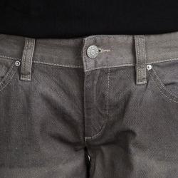 Pre Owned Isabel Marant Grey Printed Denim Studded Pocket Detail Viktor Jeans M