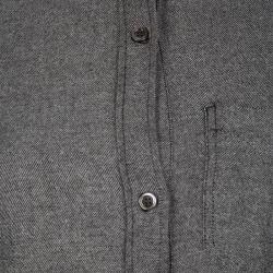 Pre Owned Isabel Marant Etoile Grey Gabardine Peters Long Sleeve Jumpsuit S