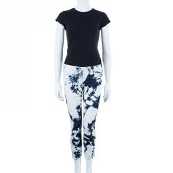 Pre Owned Isabel Marant Tie-Dye Cropped Jeans S