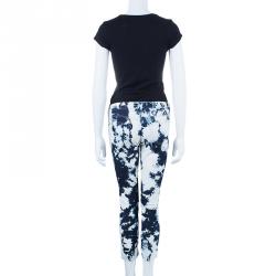 Pre Owned Isabel Marant Tie-Dye Cropped Jeans S