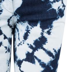 Pre Owned Isabel Marant Tie-Dye Cropped Jeans S