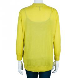 Isabel Marant Yellow Cardigan M