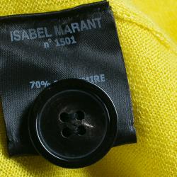 Isabel Marant Yellow Cardigan M